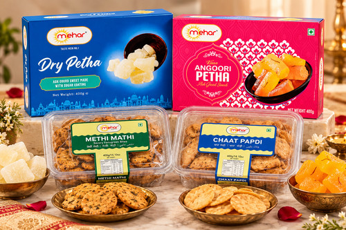 Mehar indian sweets snacks - &,