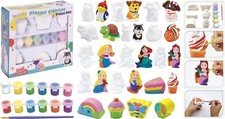 Paint Your Own Mermaids Pets Butterfly Rainbow Figures Children's Craft Set