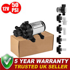 12V Water Pump High Pressure Diaphragm Self Priming 50PSI 12.5L/Min RV Caravan