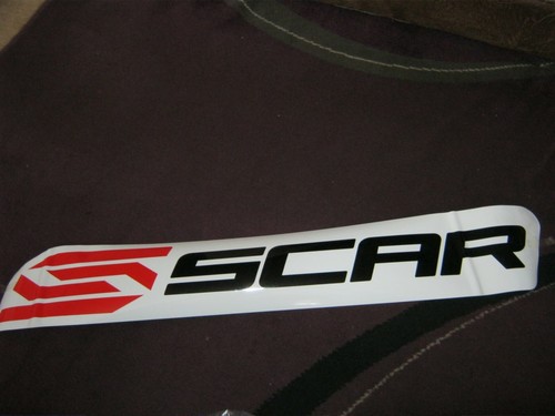 Scar motocross van - motocross, sticker
