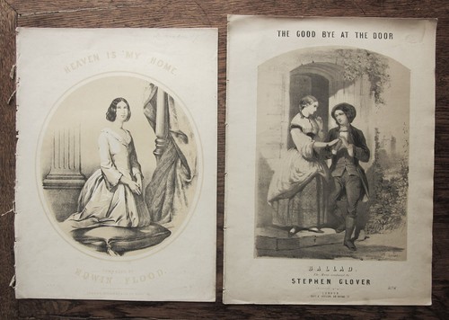 Victorian music sheets - 2,