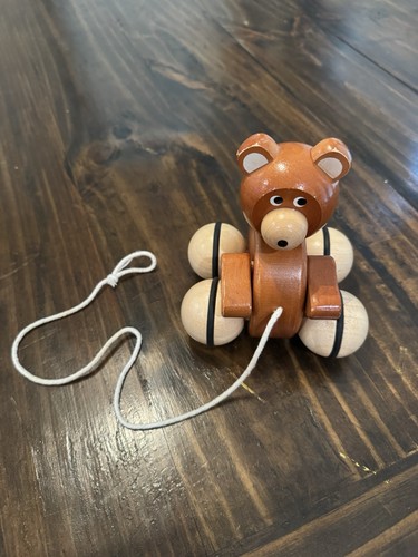 Fao schwarz wooden pull toy - fao,