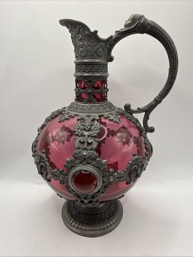 Antique cranberry - (1885-1890),