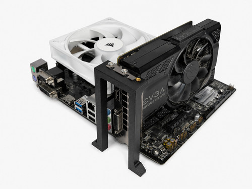 Gpu mounting bracket for test - mounting,