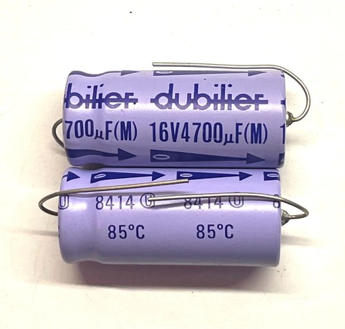 4700uf 16v axial dubilier - 4700uf,
