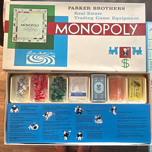 Vintage 1961 monopoly - vintage, #9