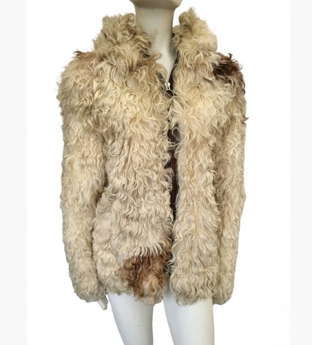 Real mongolian curly lamb fur - mongolian,