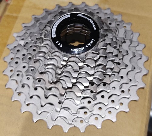Sunrace rz800 silver - silver, 12-speed