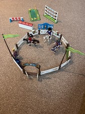 Playmobil Horse Show And Show Jumping Set With Horse And Riders
