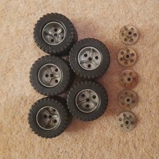 Five Meccano plastic road