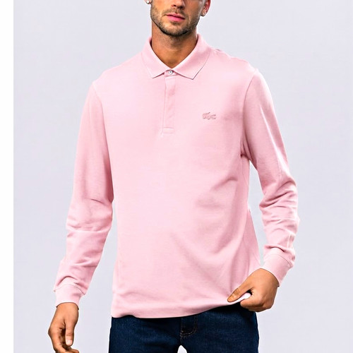 Lacoste men pink stretch - men's,