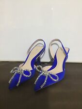 Women's  Zara Shoes Heels Sandals Boots Trainers With Embellished Bow BN