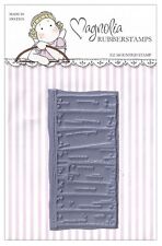 MAGNOLIA 0831E Unmounted RUBBER STAMP 4x8cm EZ Mount Old Wooden Stand BACKGROUND