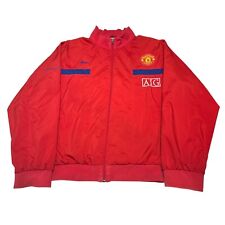 Vintage Manchester United Jacket Mens Large Red Nike 2008/09 Training Football