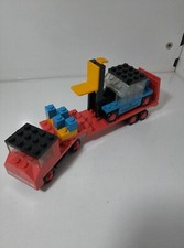 lego : Legoland: Construction: Low-Loader with Fork Lift Truck (684)