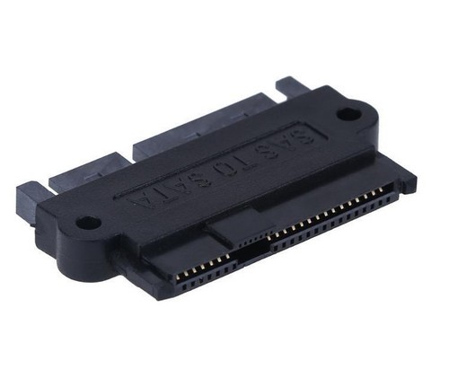 Sas sata angle adapter - sas, to