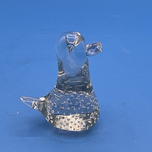 Vintage blown glass duck art - vintage,