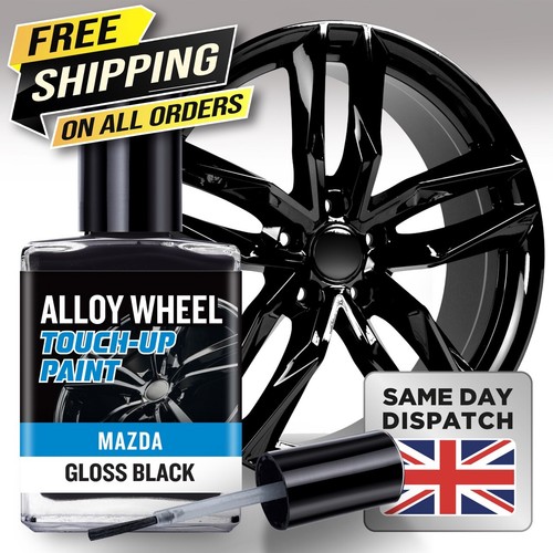 Mazda gloss black alloy wheel - gloss,