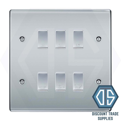 Polished chrome custom - polished, grid