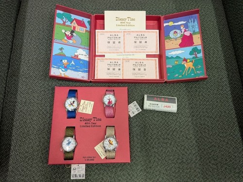 Seiko alba disney time 40th - disney,