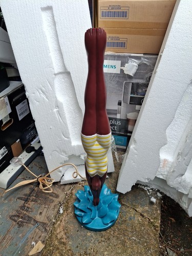 Lady diver table lamp - lady,