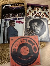 Record job lot 5 x vinyl albums various artists funk/soul disco funk 33rpm LPs 