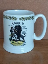 Vintage Bovril Lord Nelson Pottery England Tankard Style large Mug Kitchen Decor