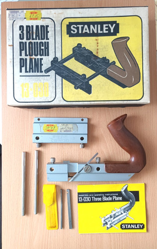 Vintage stanley plough plane - stanley,