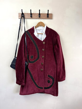 Vintage Velvet Coat Fleece