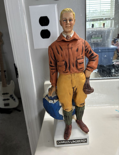 Charles lindbergh ceramic - charles,
