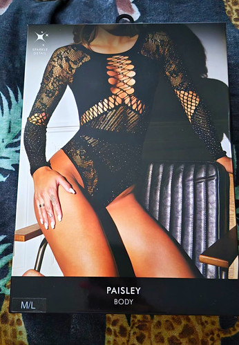 Ann summers black paisley - summers,