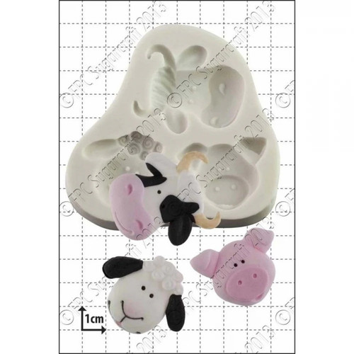 Farm animals silicone - farm,