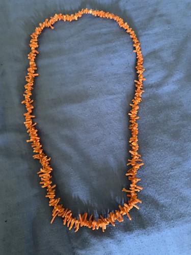 Vintage endless coral bead - endless, 26