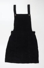 Topshop Womens Black Cotton