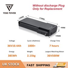 36V 10.4Ah Li-ion Ebike Rear