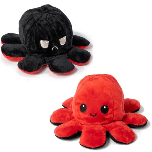 Reversible octopus plush soft - plush,