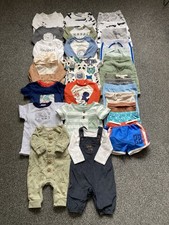 Baby Boy Clothes Bundle 0-3