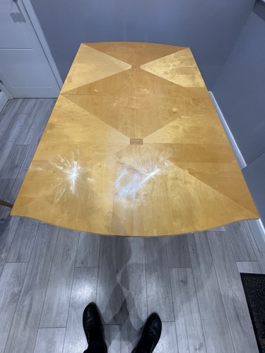 Solid wood dining table - solid,