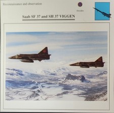 Viggen Saab Jet Plane Picture