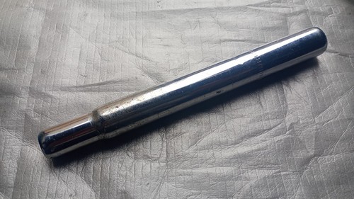Vintage steel seatpost - , 25.