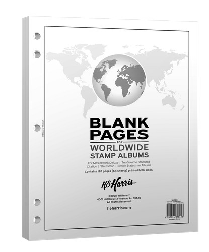 Harris blank pages - blank, for