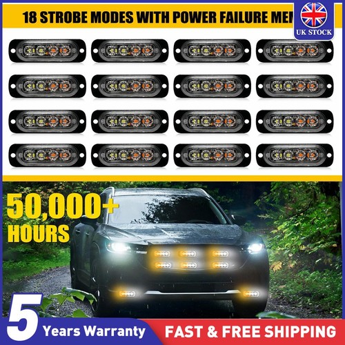 Led amber white - white, recovery