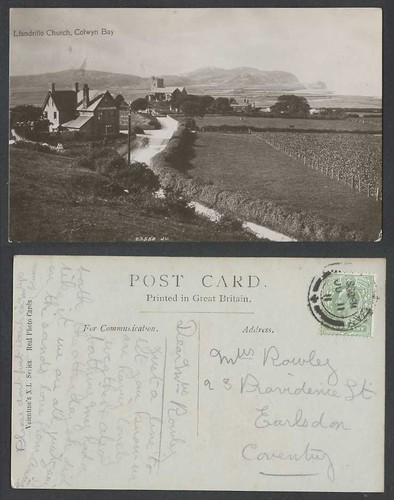 Colwyn bay llandrillo church - bay,