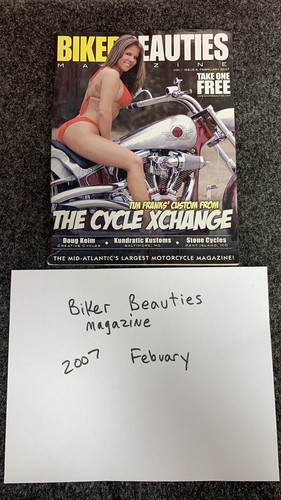 Biker beauties magazine 2007 - biker,