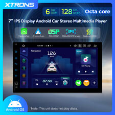 XTRONS Double Din 7" Android 14 8Core 6+128GB Car Stereo GPS Nav Radio Head Unit