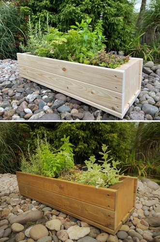 Rectangle wooden balcony - rectangle,