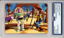 1995 DISNEY SKYBOX TOY STORY BUZZ LIGHTYEAR TIM ALLEN SIGNED PSA DNA CERTIFIED
