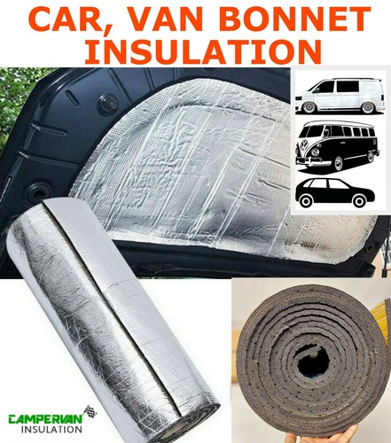 Car bonnet insulation - car,