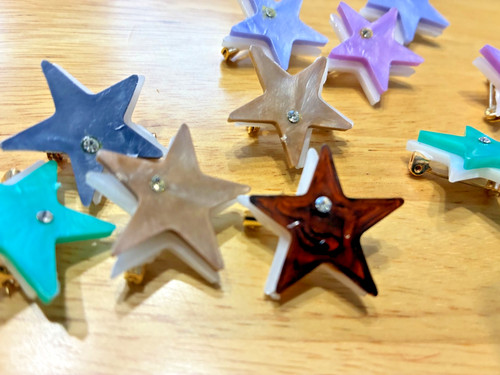 Small acrylic star - acrylic,