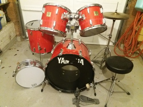 Yamaha power drum kit - yamaha, v